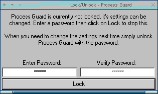 PG Locking Prompt