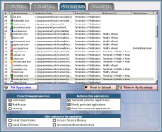 preview of the process protection tab